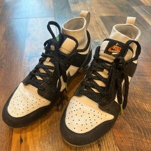 Nike Vapor Edge Dunk Cleats Panda men’s size 8